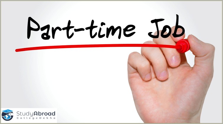 Resumes For Part Time Jobs In Mel