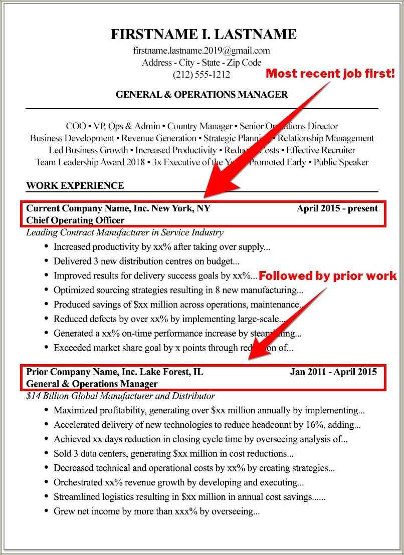 Resumes For Someone Who Has Inconsistant Work History
