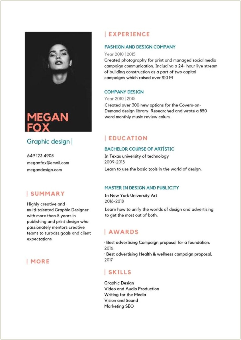Resumes I Can Print For Free