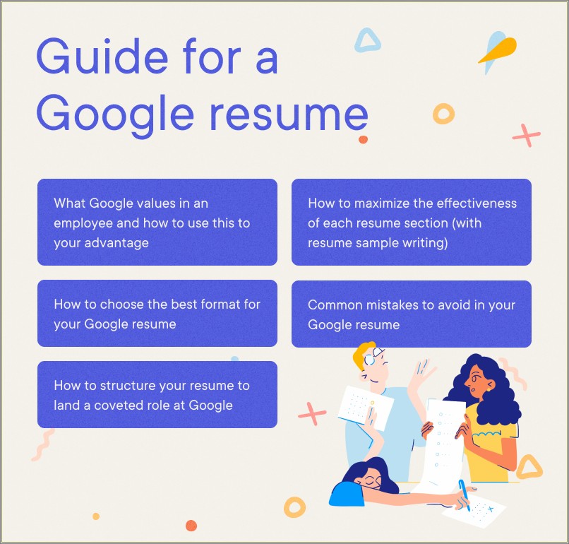 Resumes That Get Jobs At Google