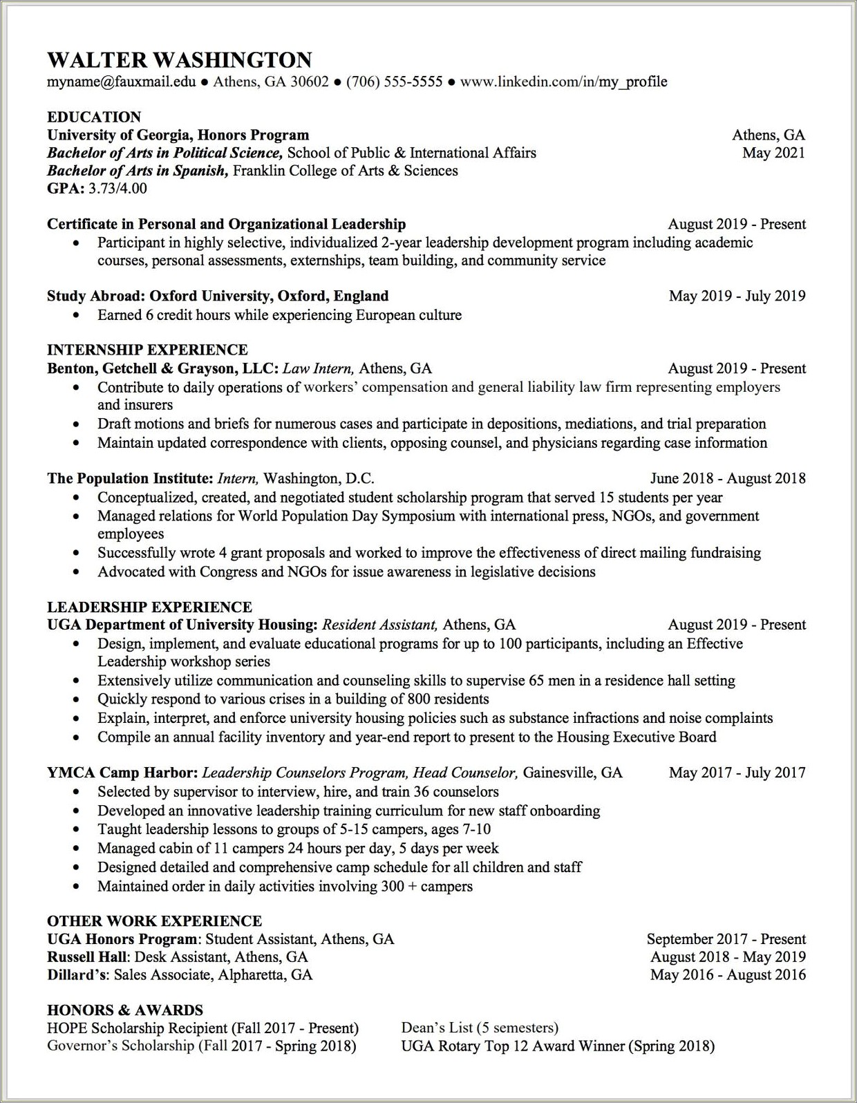 Resumes That Get The Job Done Georgia
