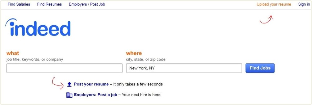 Resuming A Job Posting On Indeed