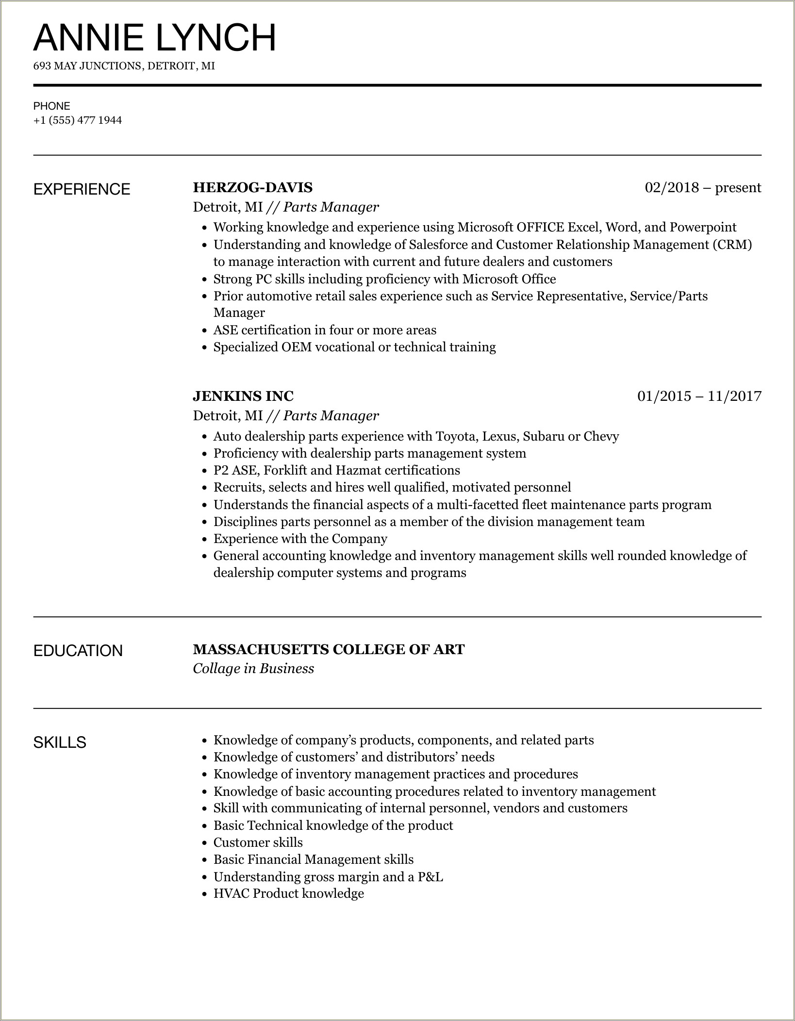 Rns E Enterprises Inc Manager Resume Examples