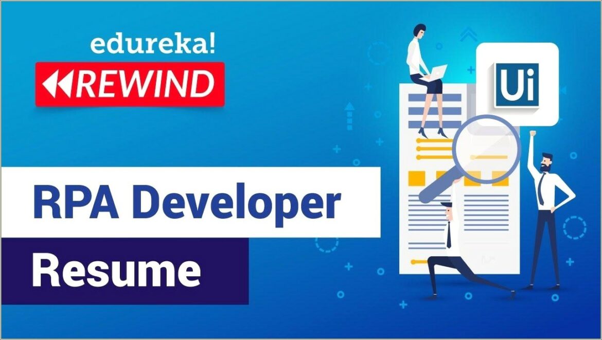 Rpa Developer Entry Level Resume Sample
