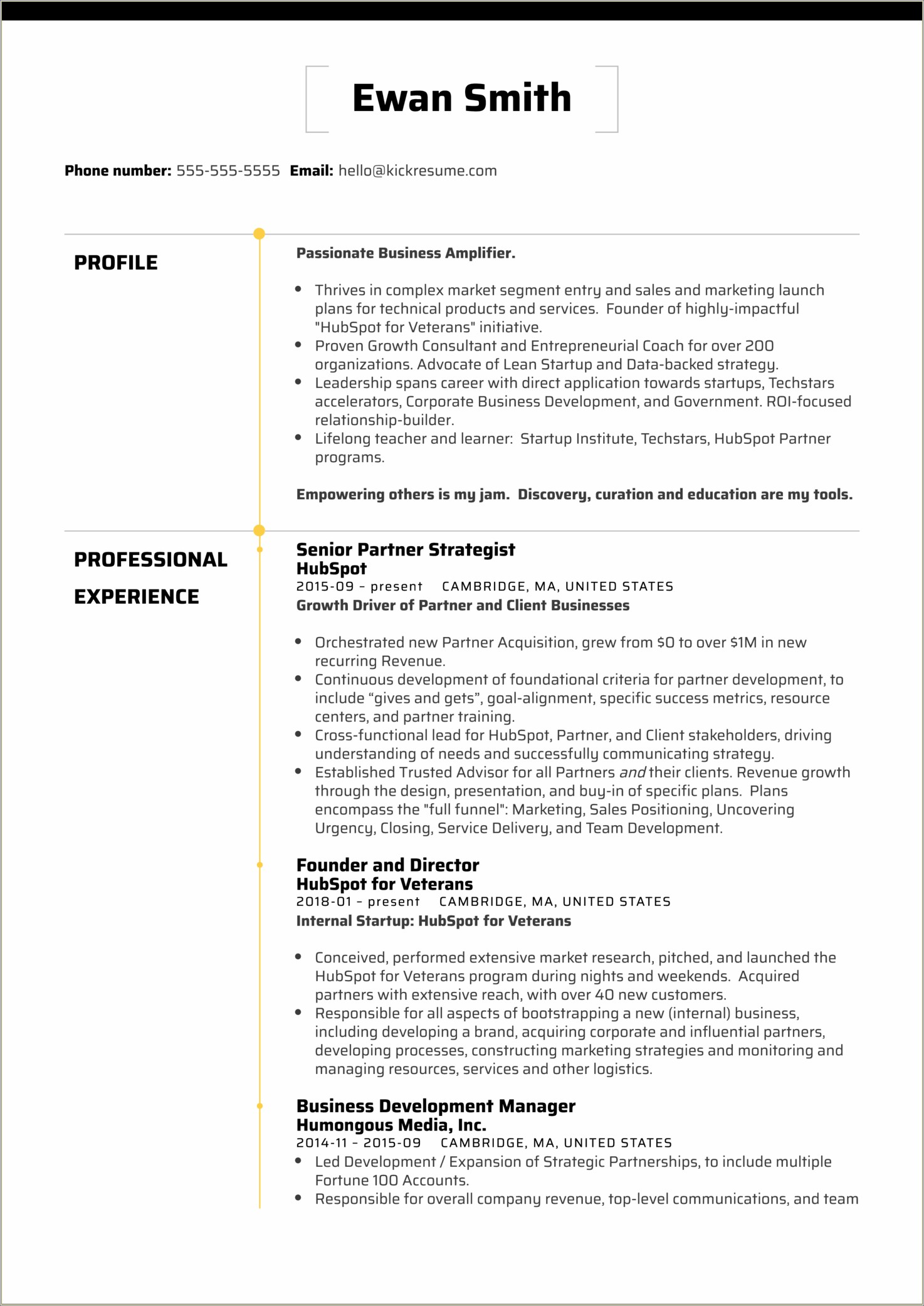 Sample Career Resume Marketing Coordinator And Business Development