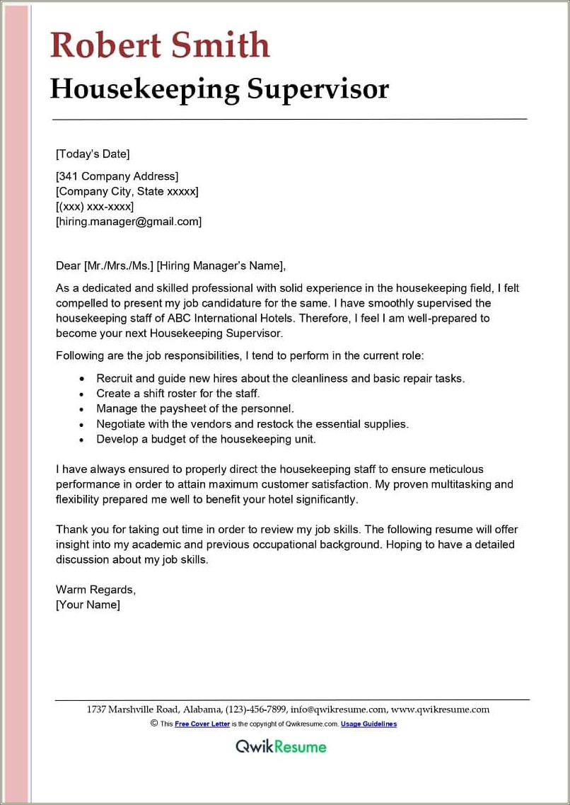 Sample Cover Letter For Labor Resume