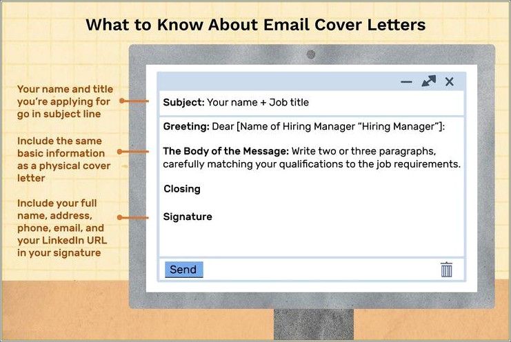 Sample Email Subject To Send Resume To Recruiter