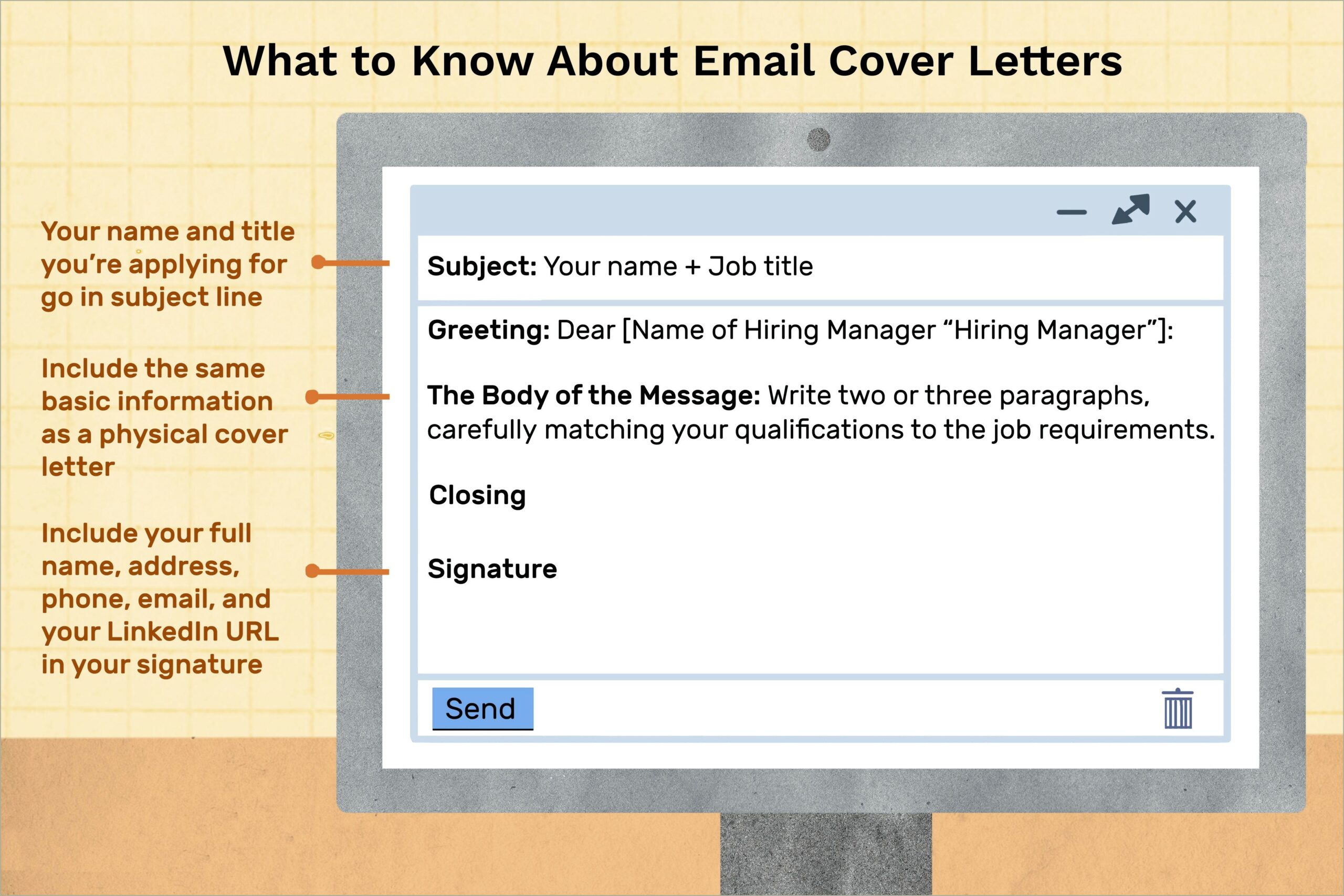 Sample Email To Send Resume For Internship
