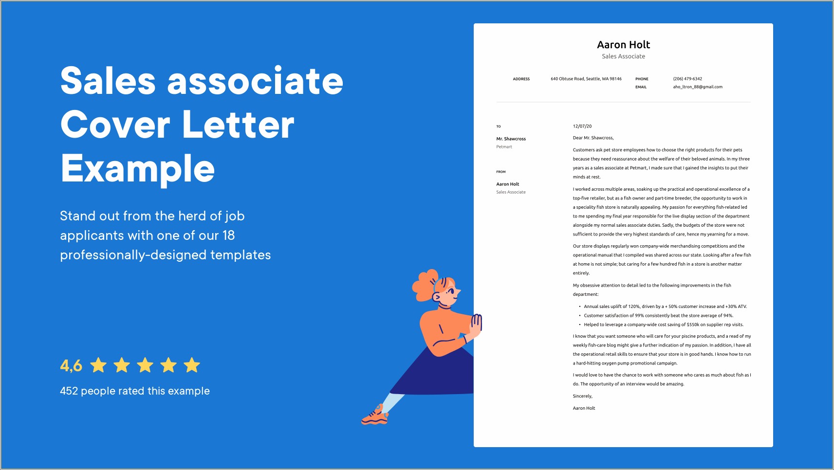 Sample Letter Resume Sales Associate Beginners