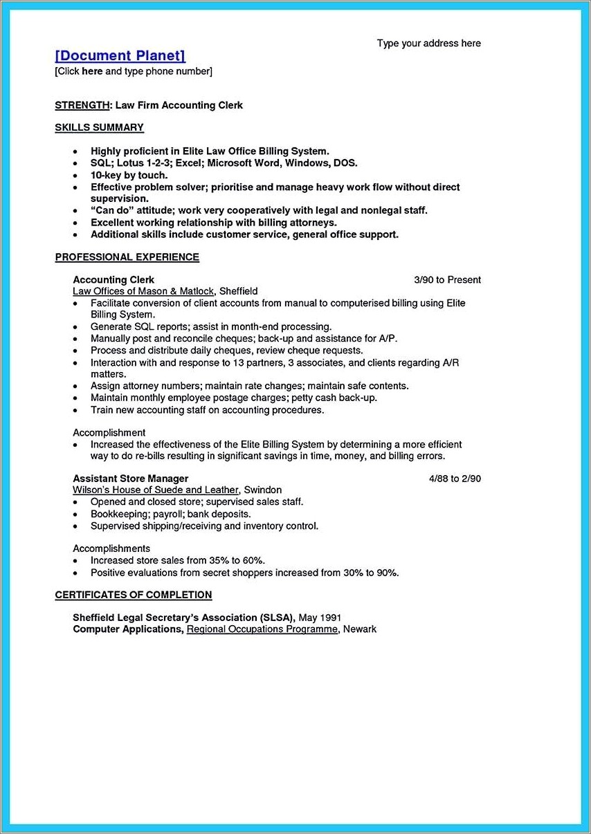 Sample Listing Professional Affiliation On Resume