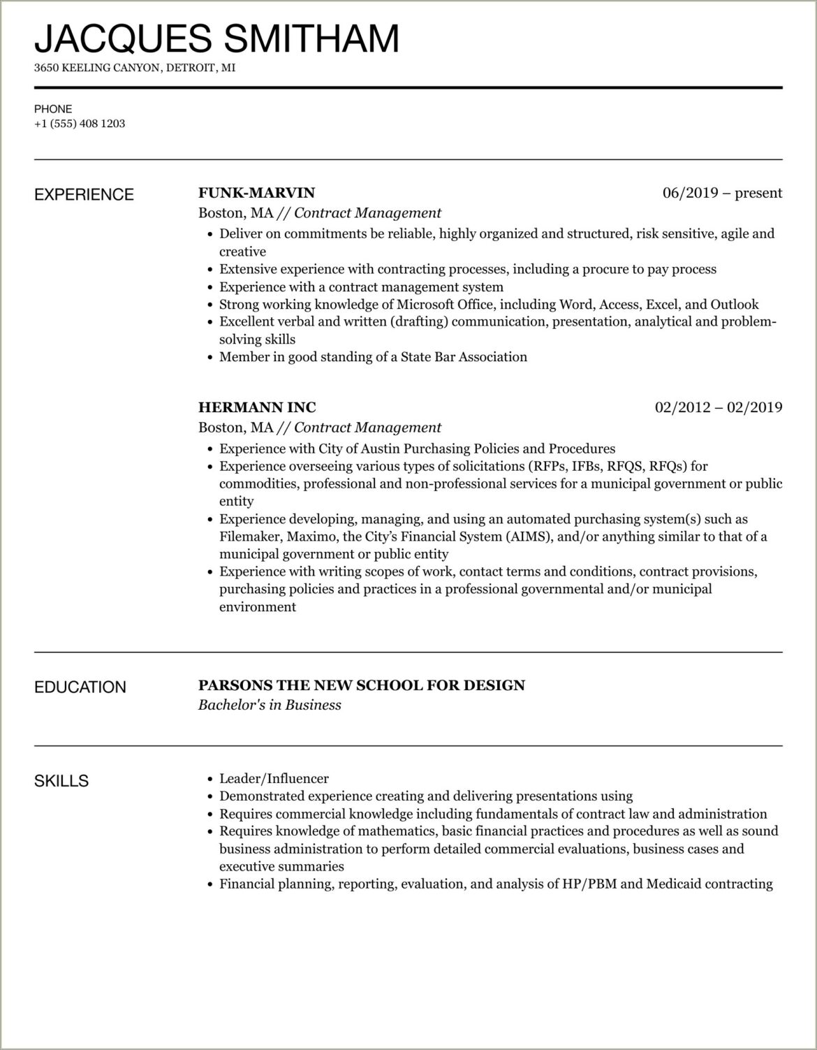 Sample Resume Executive Coaching Contract Template