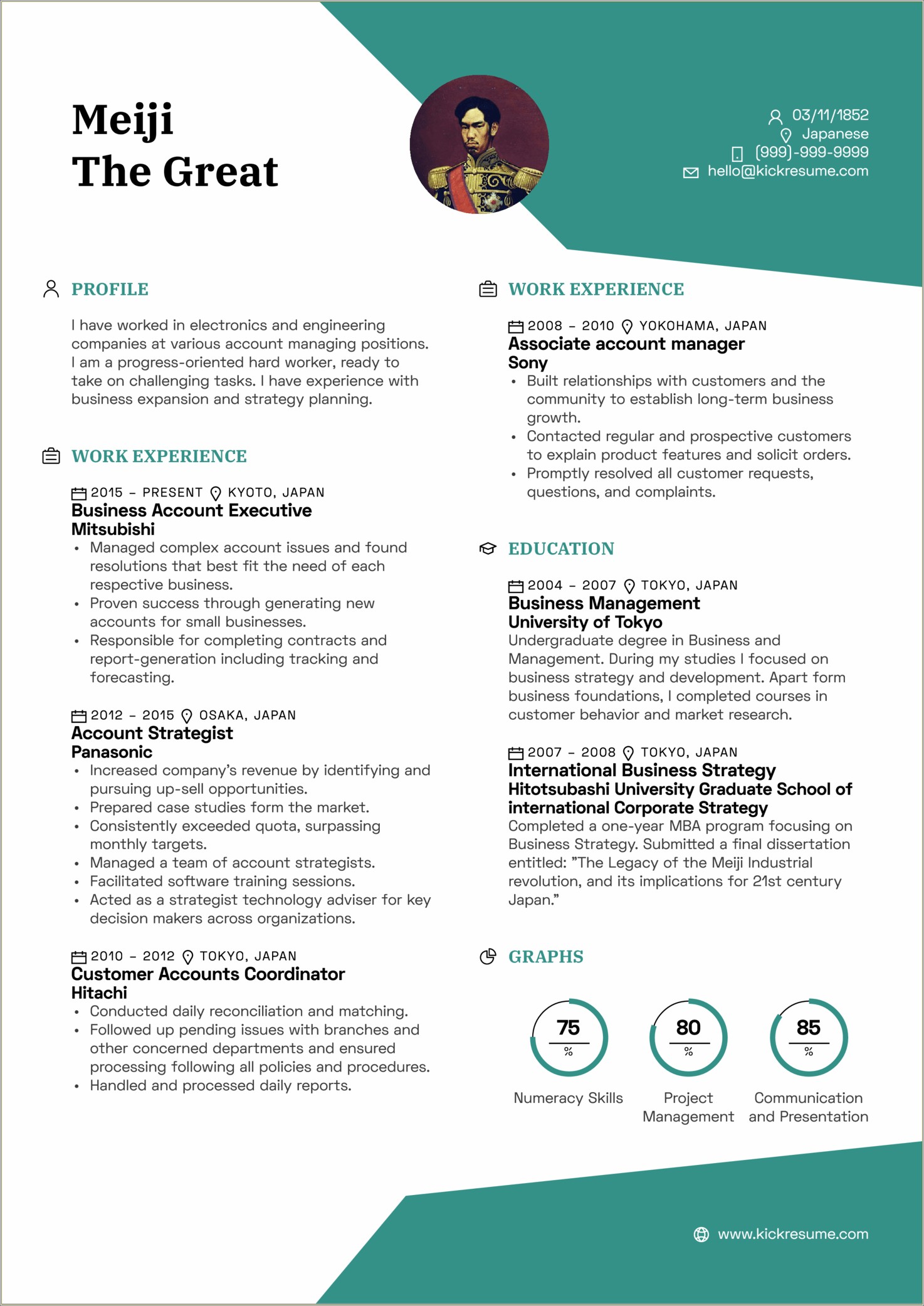 Sample Resume For A Program And Training Manager