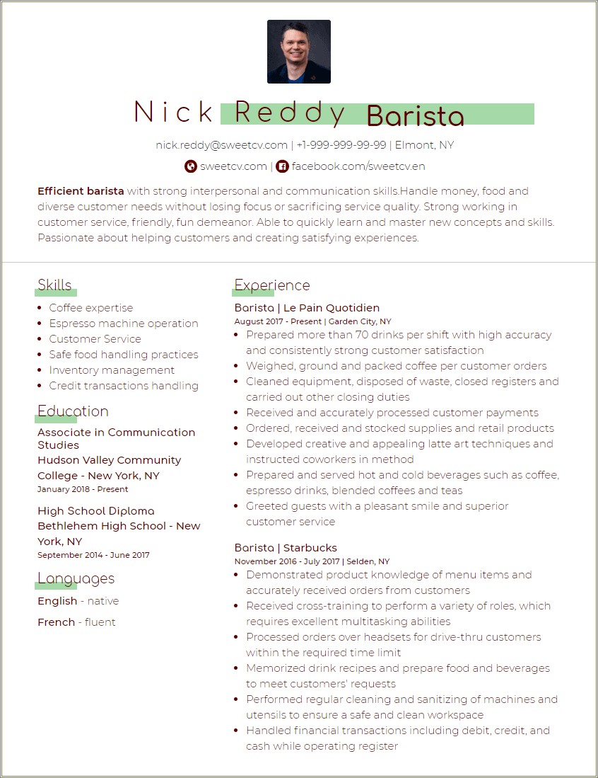 Sample Resume For Community Assocation Manager