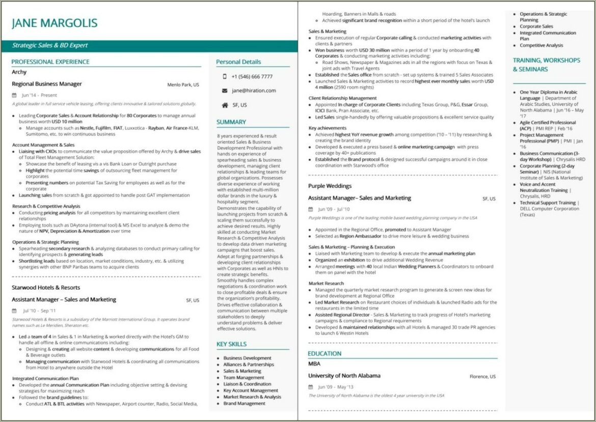 Sample Resume For Non Voice Bpo