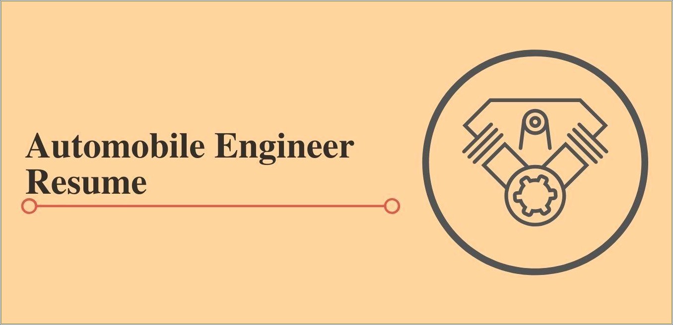 Sample Resume For Quality Engineer In Automobile Pdf