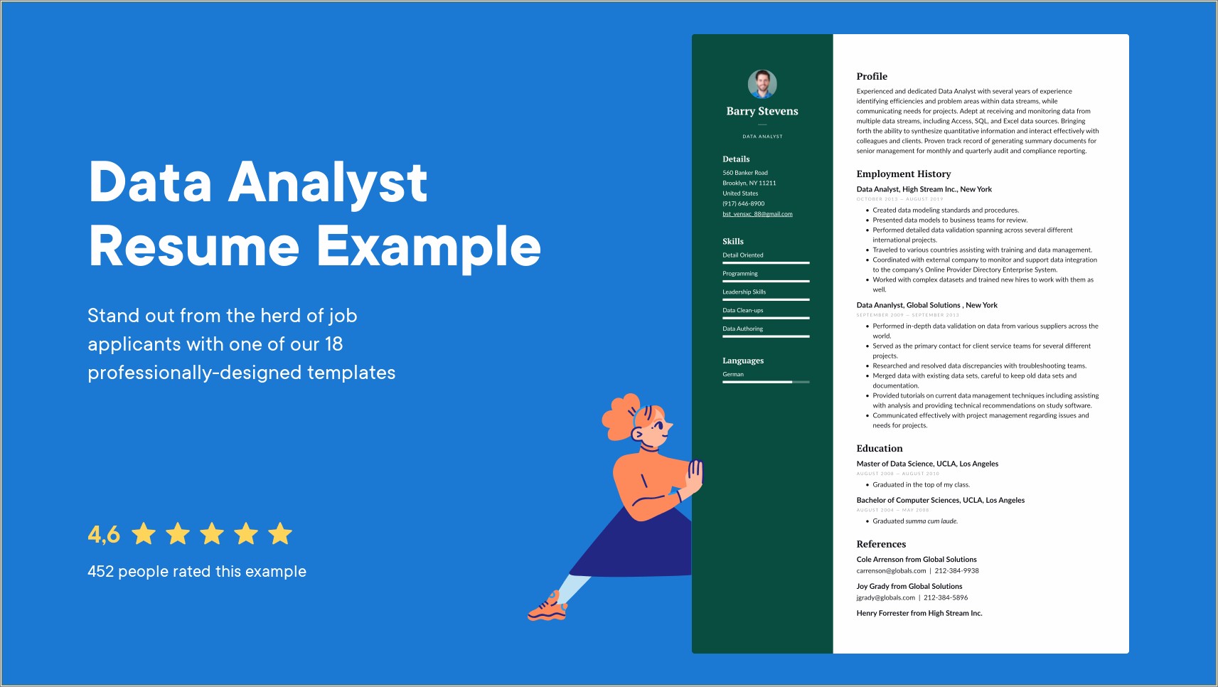 Sample Resume For Statistical Data Analyst