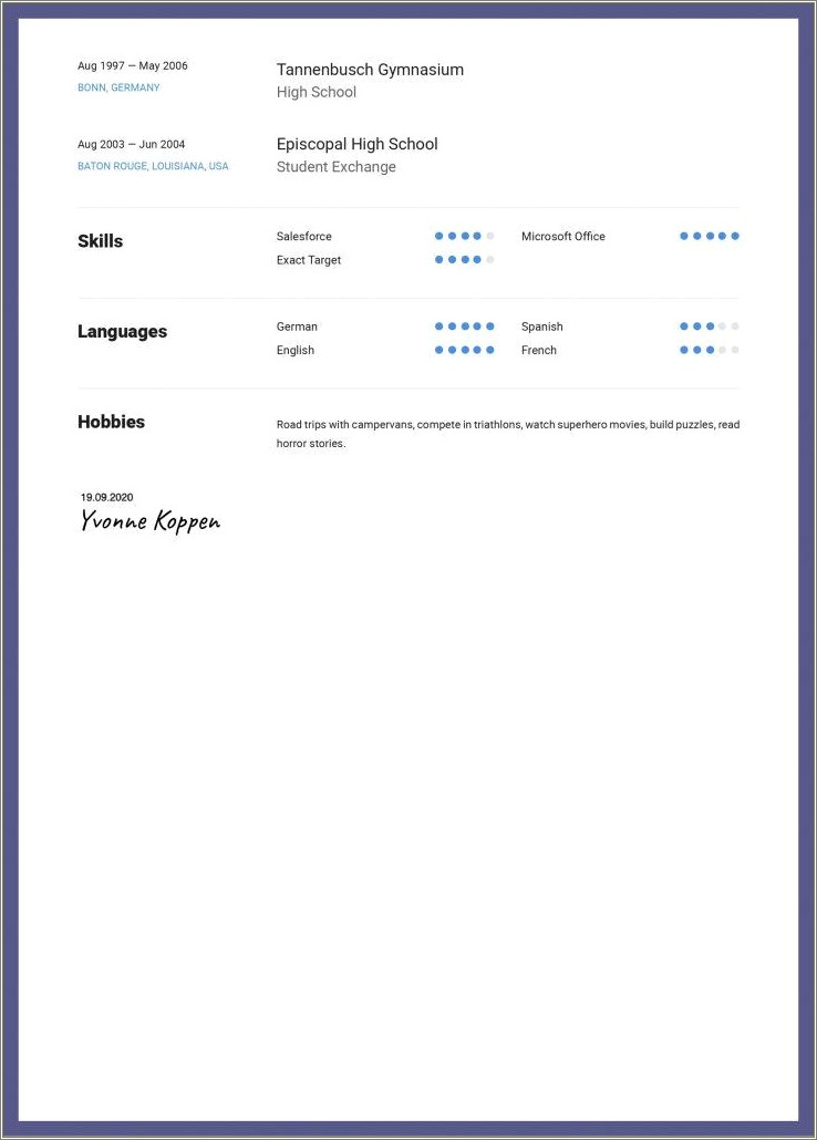 Sample Resume Format For Bank Clerk Interview
