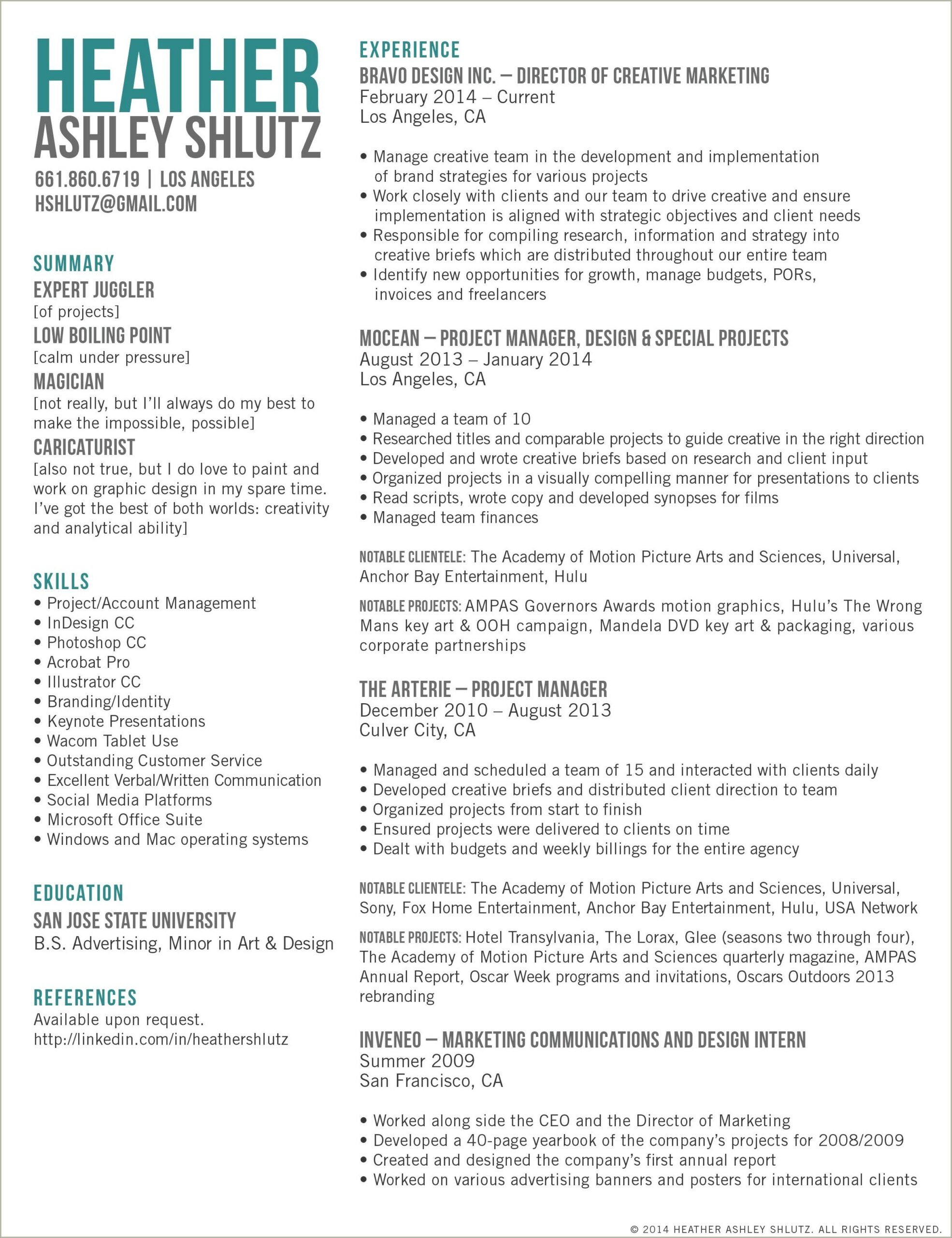 Sample Resumes Marketing And Communications Director