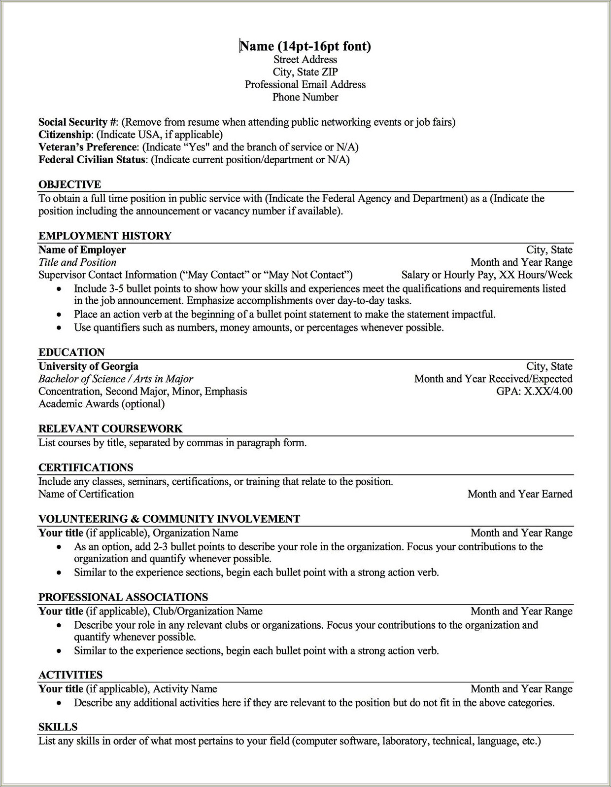 Separating Work Experience From Skills In A Resume