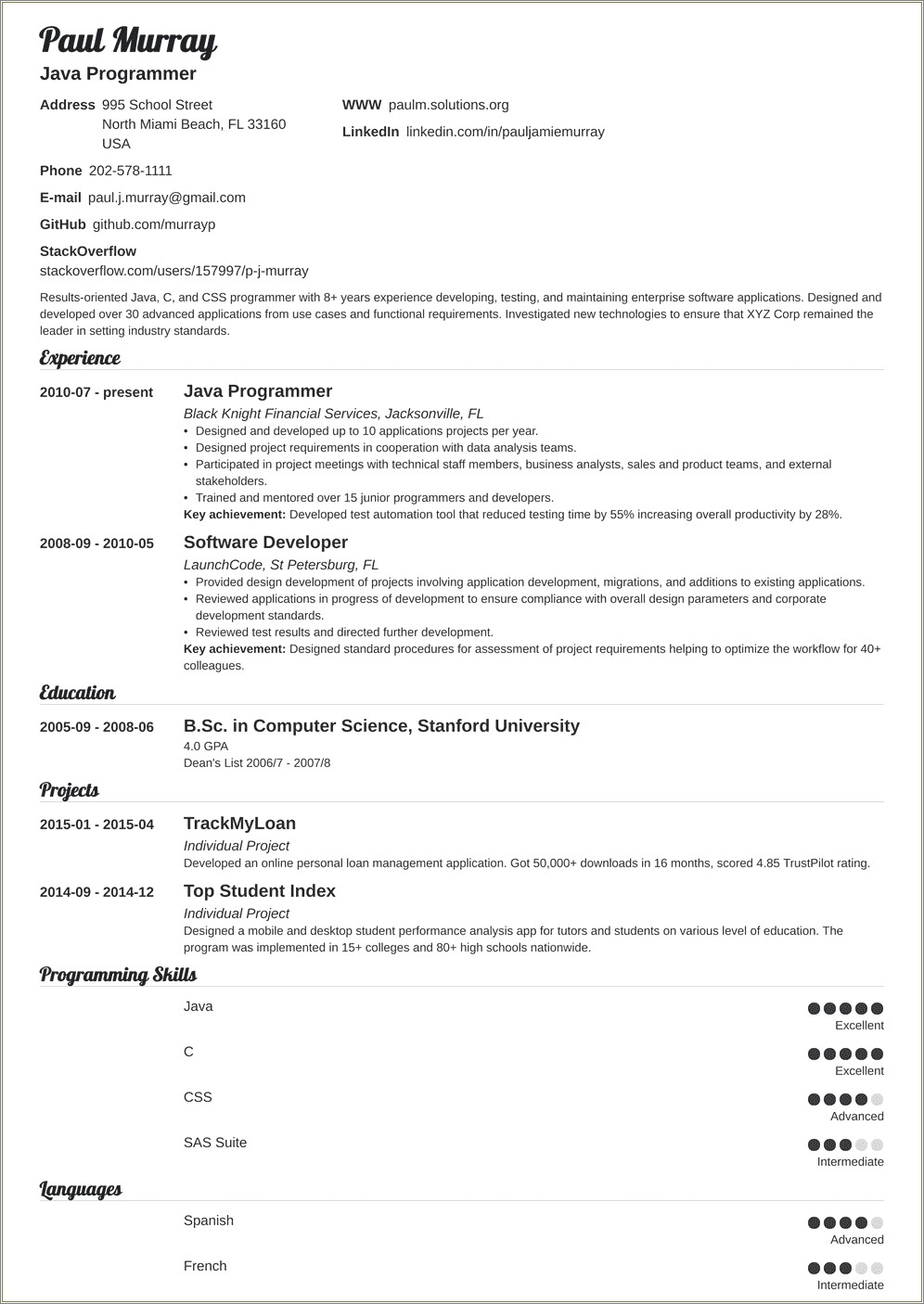 Should A Resume For Programming Include An Objective