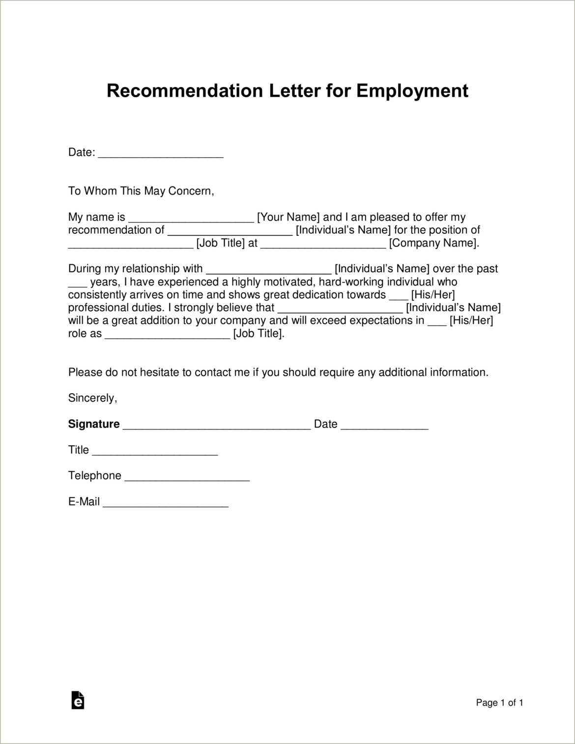 Should I Letter Of Recommendation In My Resume