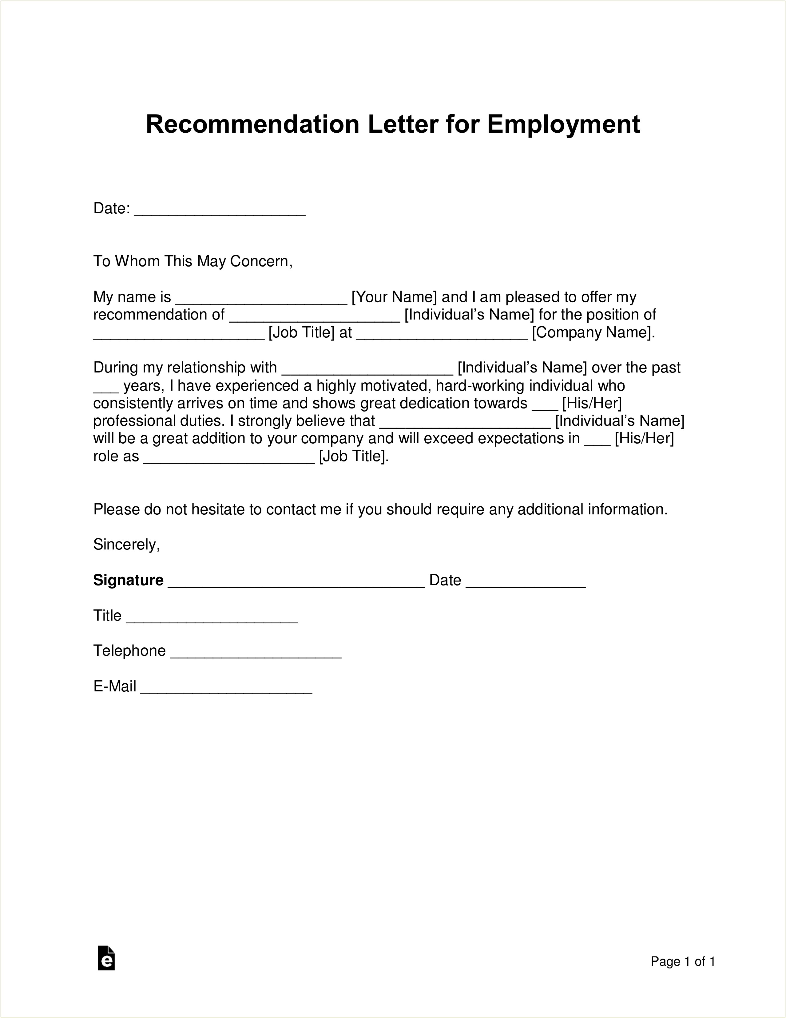 Should I Letter Of Recommendation In My Resume