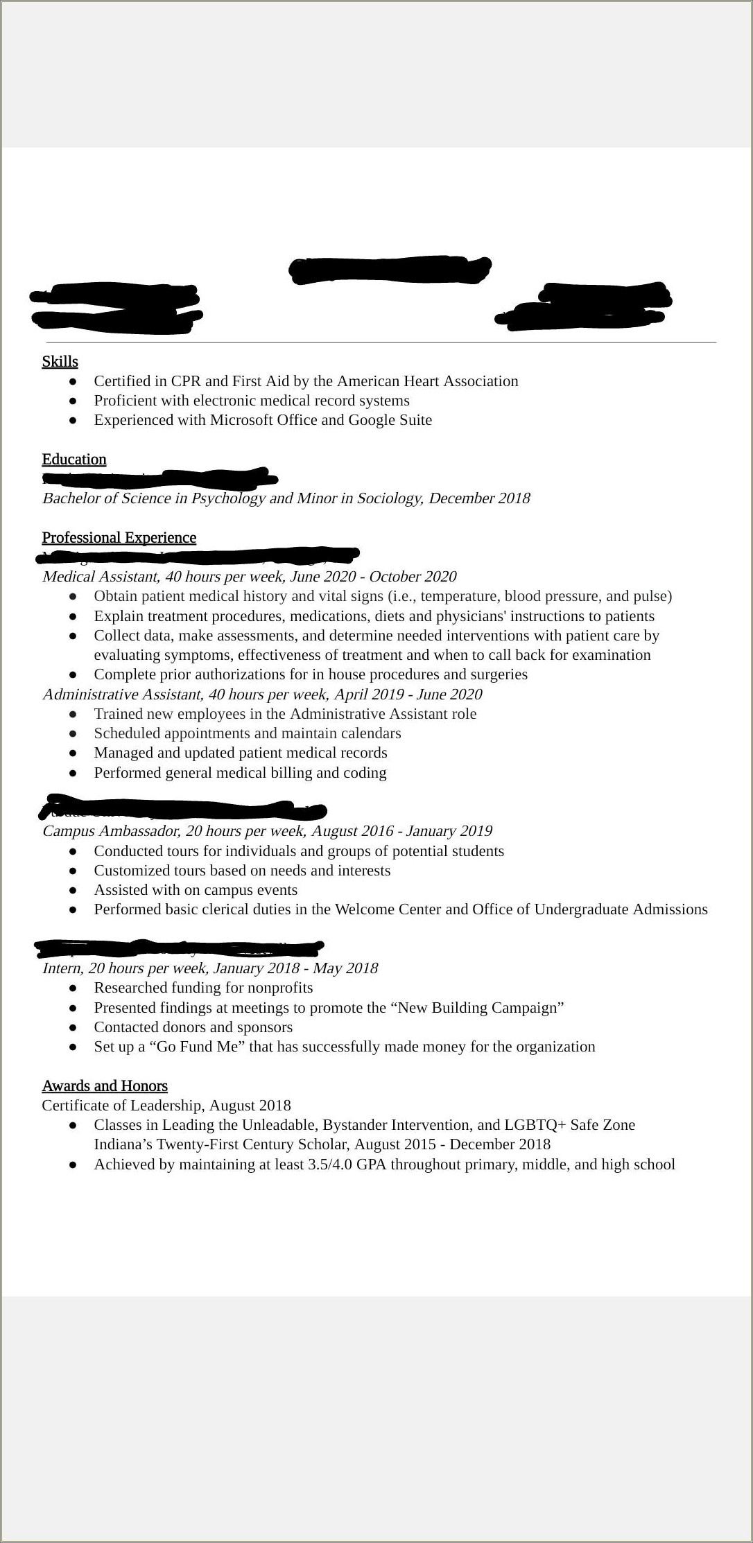 Should I Put Google Suite In Resume