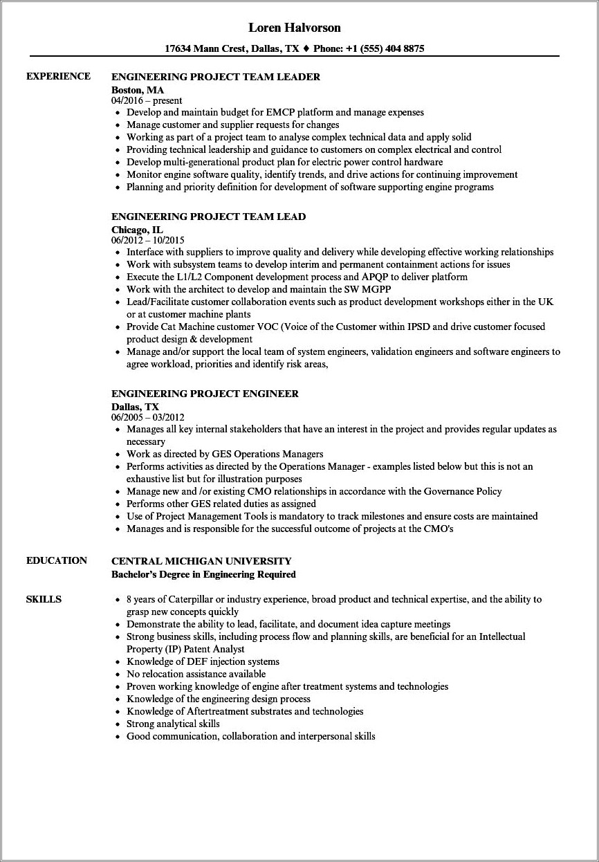 Should I Put Project Experience In Resume