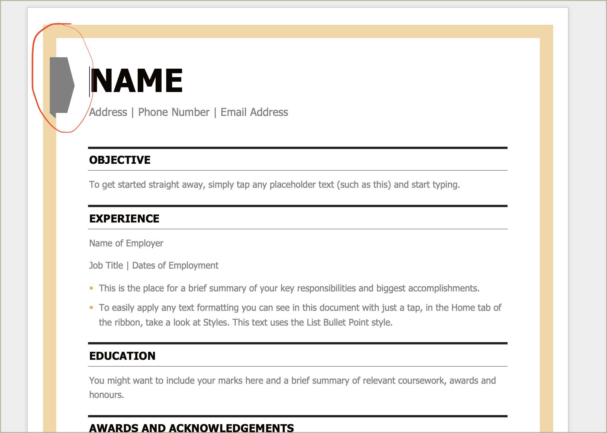 Should I Use A Microsoft Resume Template