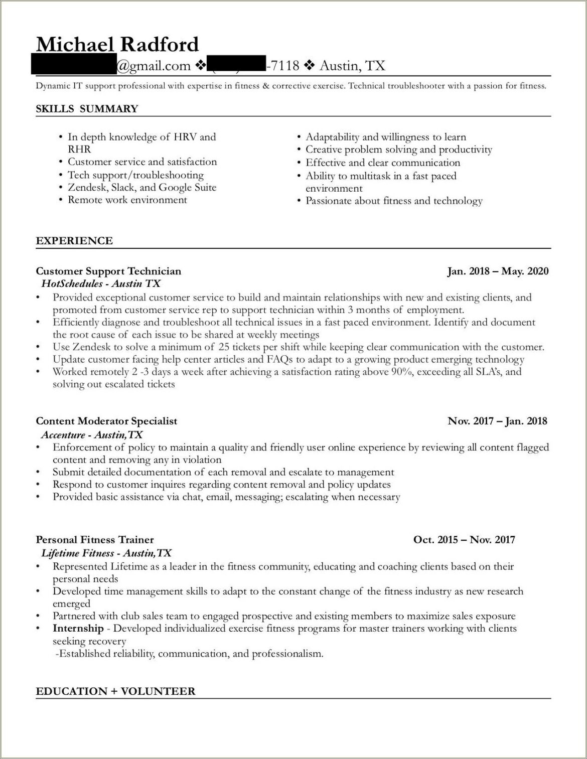 Should My Resume Have Summary Policy