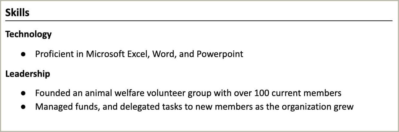 Should Volunteer Experience Be In A Resume