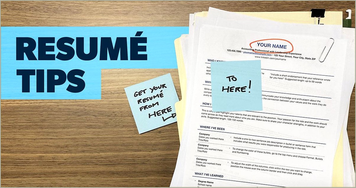 Should You Put All Your Work In Resume