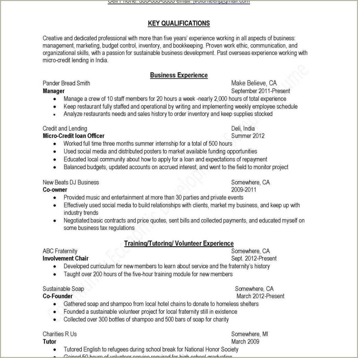 Should You Put Class Credit Standing On Resume