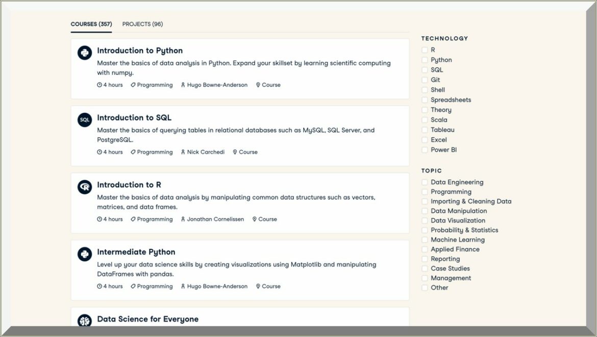 Should You Put Datacamp Track Certificate On Resume