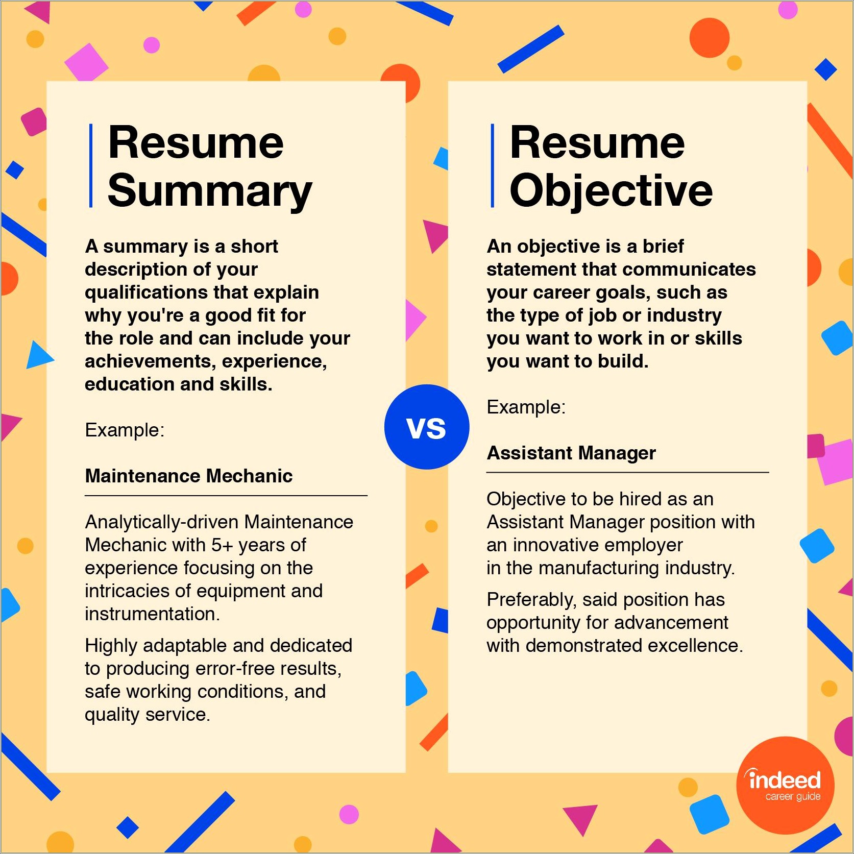 Should You Put Goals On A Resume