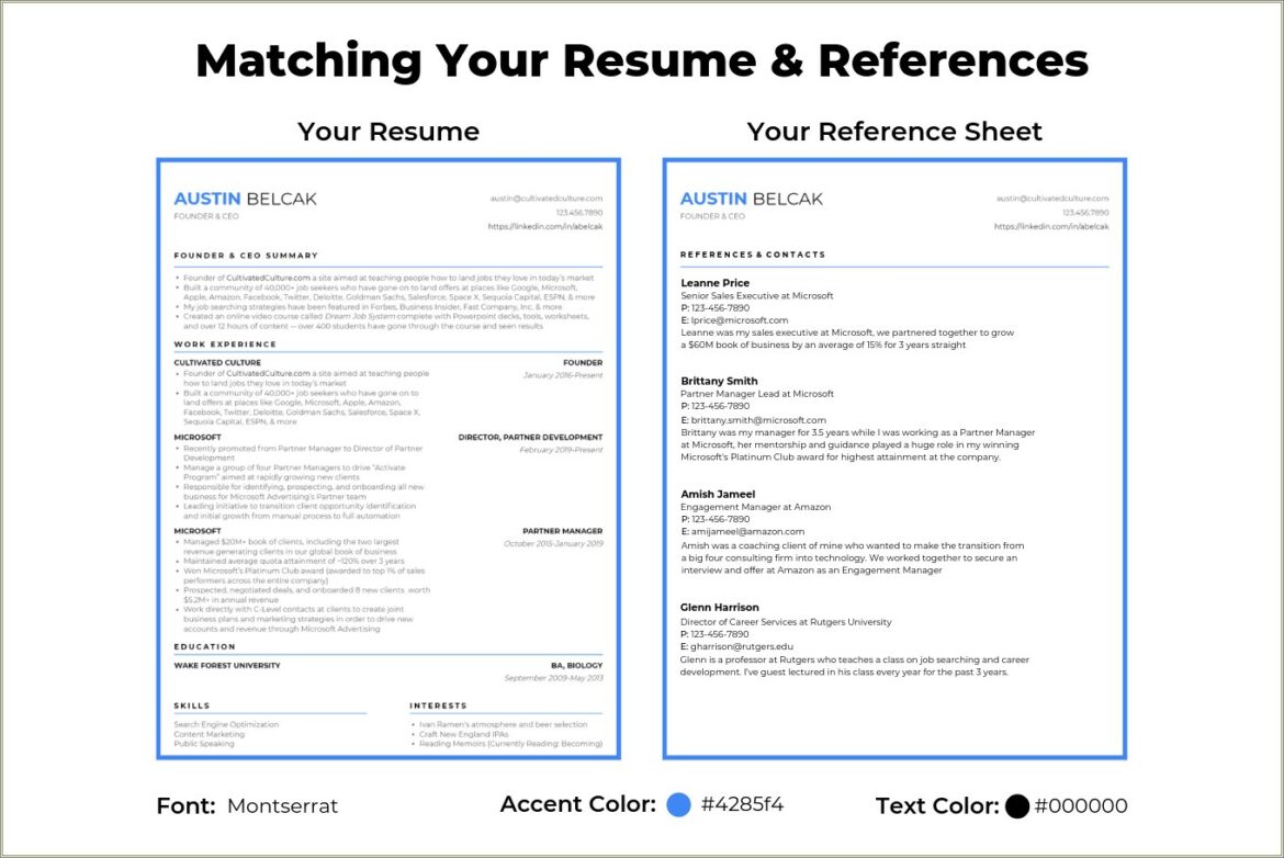 Should You Put Personal References On A Resume