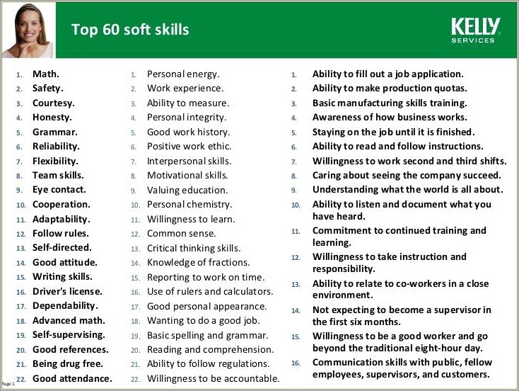 Should You Put Soft Skills On Resume