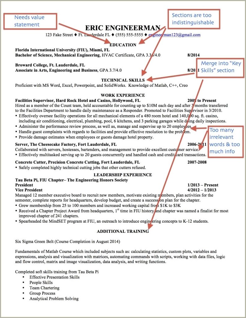 Should You Put Some College On Resume