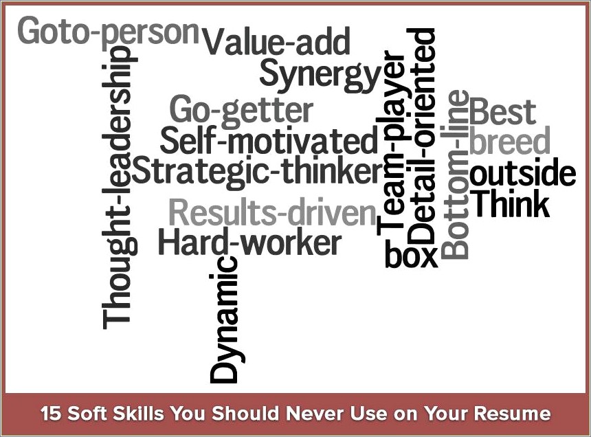 Should You Write Soft Skills On A Resume