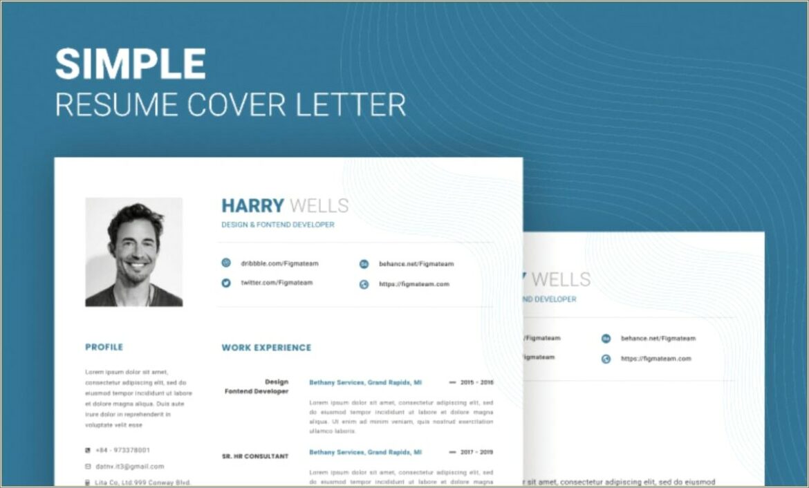 Show Images Of Free Simple Resumes