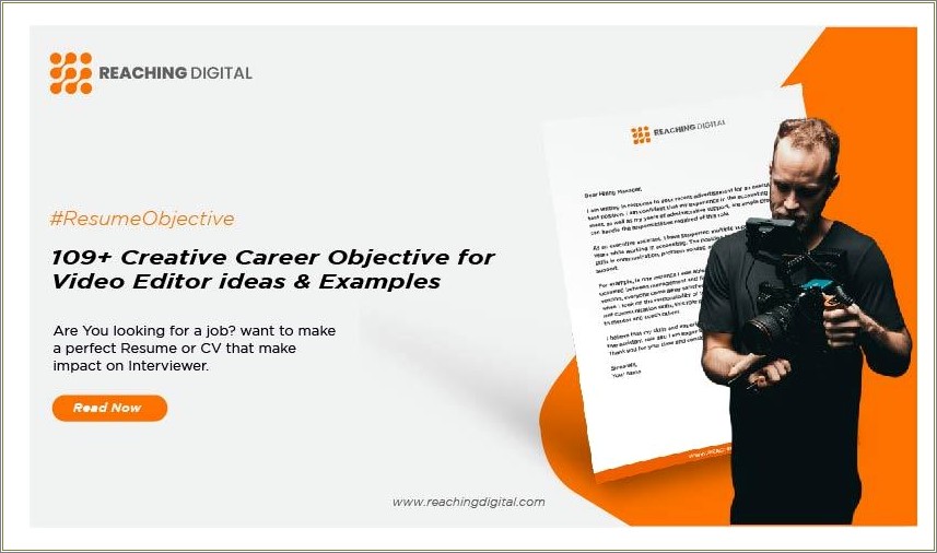 Significance Of Career Objective In Resume