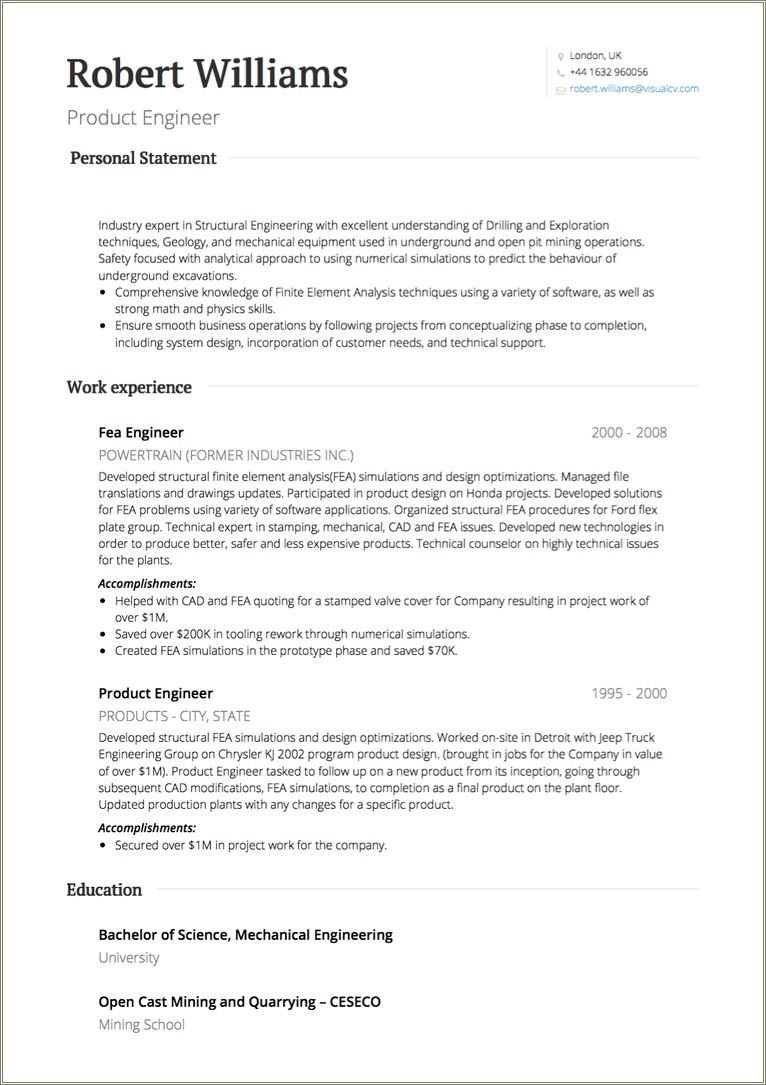 Simple Modern Resume Examples For Clerical