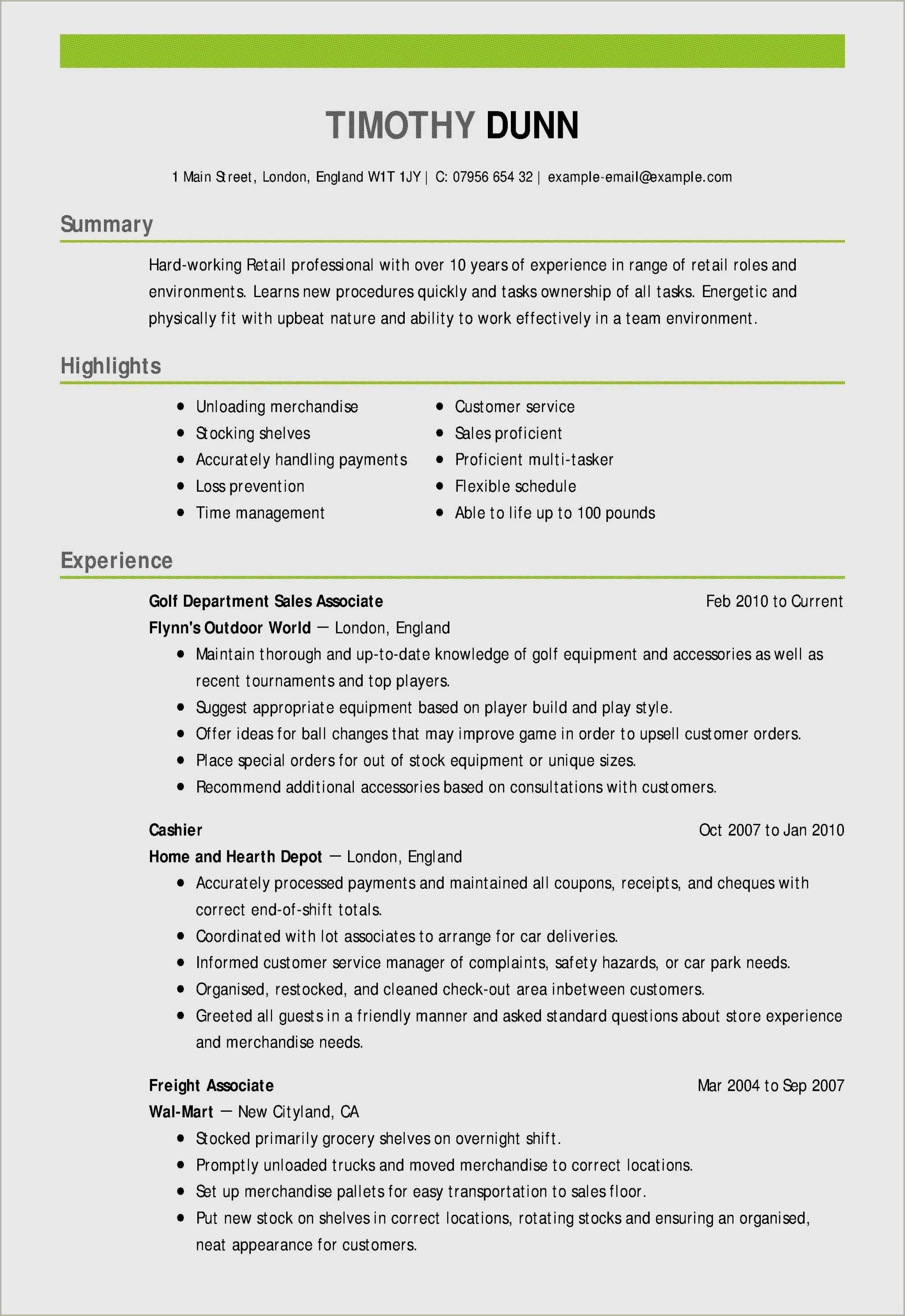 Simple Objective In Resume For Call Center