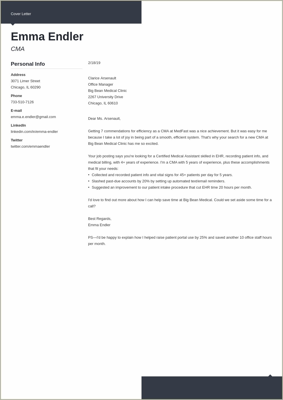 Simple Sample Email For Job Application With Resume