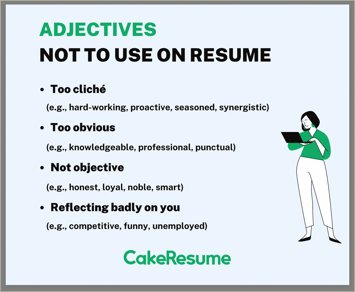 Skill Words To Use In Resumes