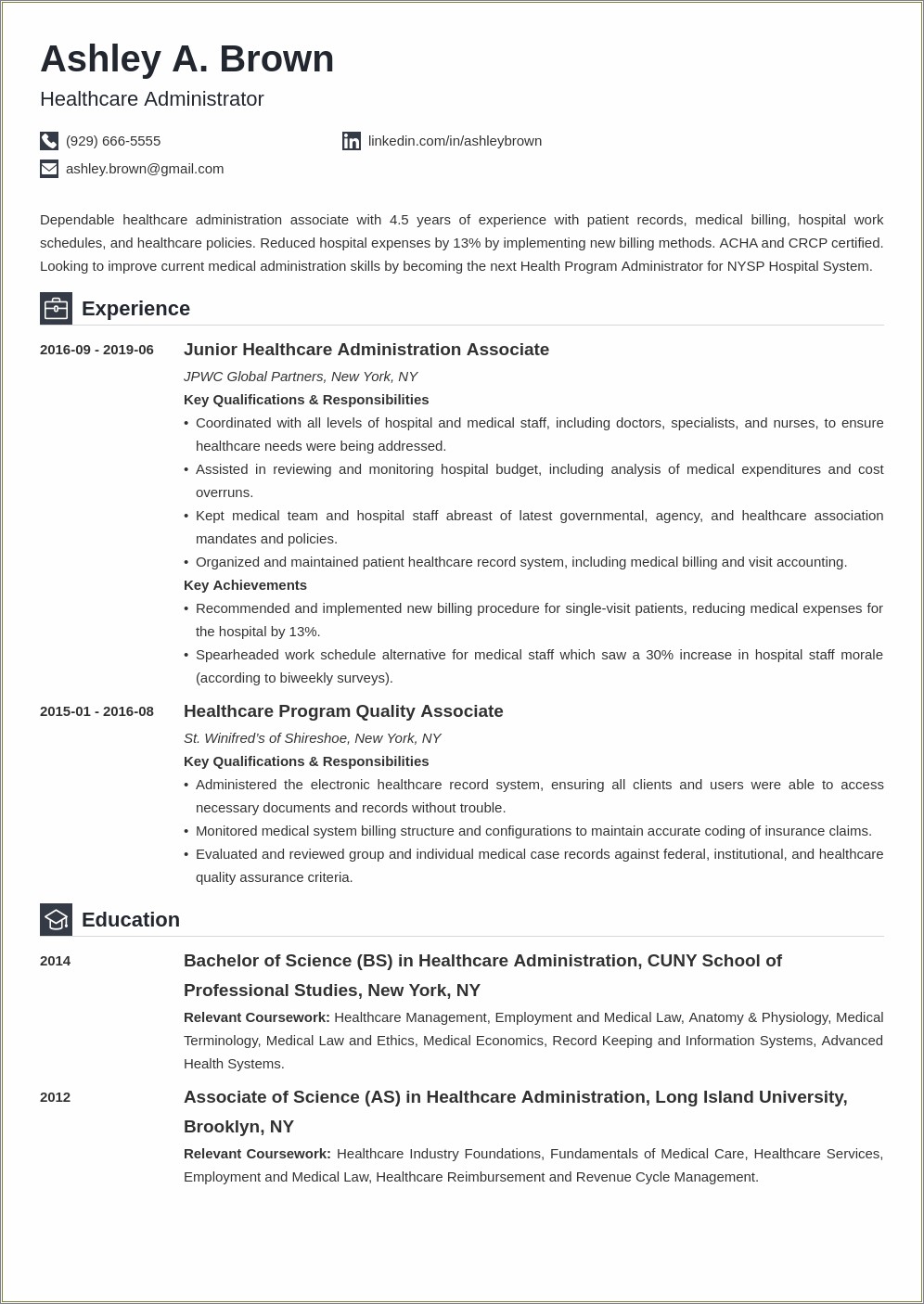 Skills And Abilities For Healthcare Resume