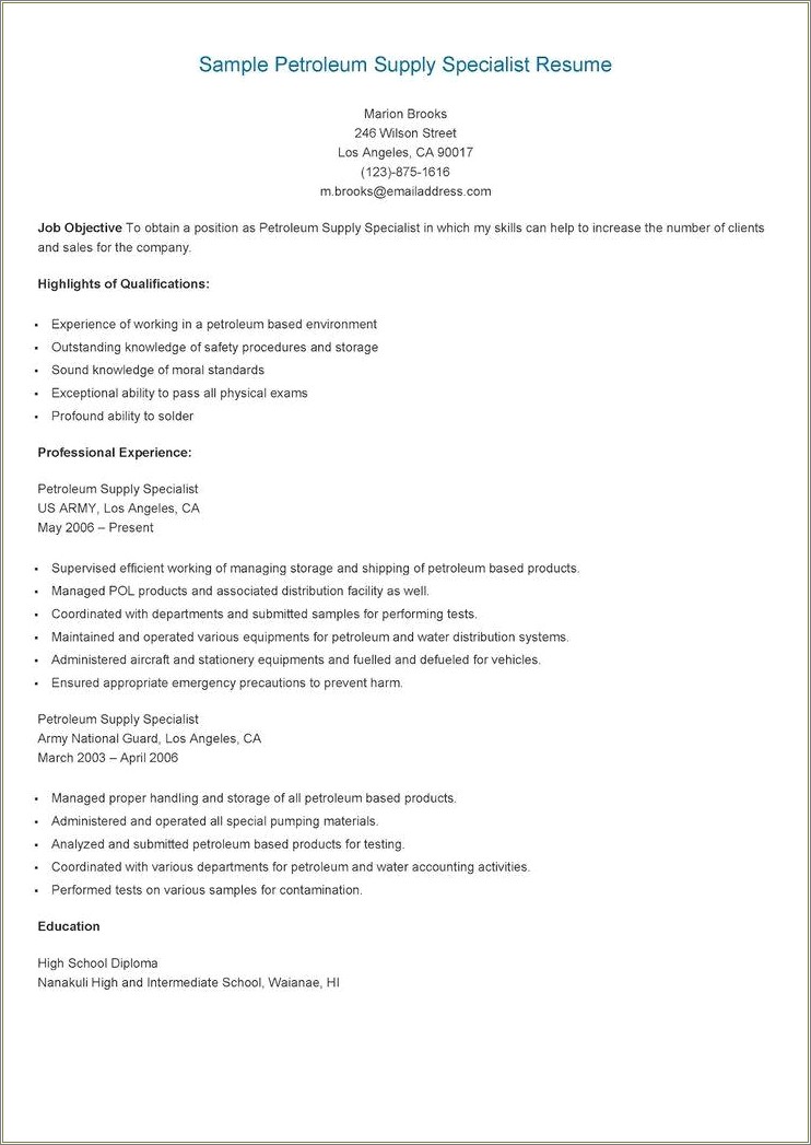 Skills Based Impact Statements For Resumes Teachers