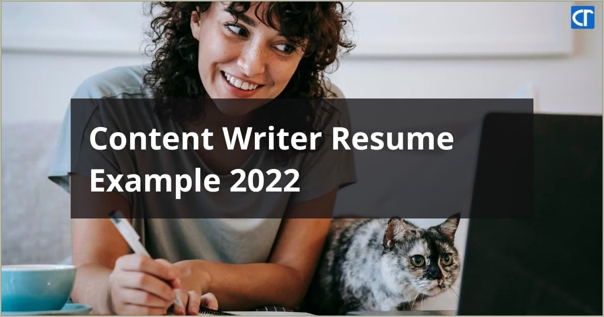 Skills Demonstrated As A Content Writer For Resume