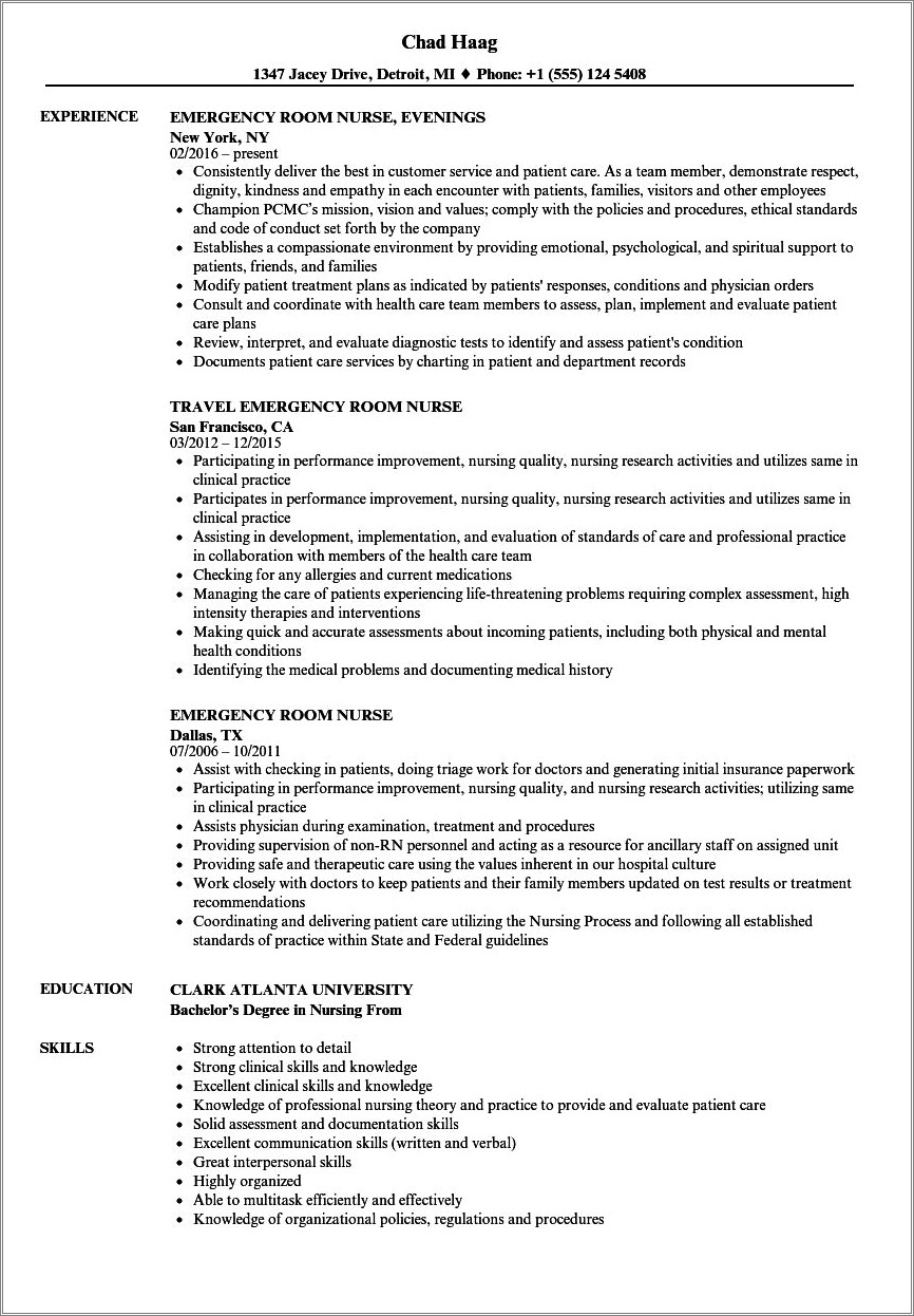 Skills For A Diy Er Resume