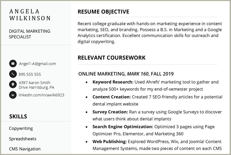 Skills For A Resume For Any Job